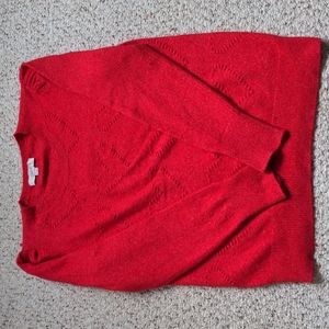 Loft Red Sweater